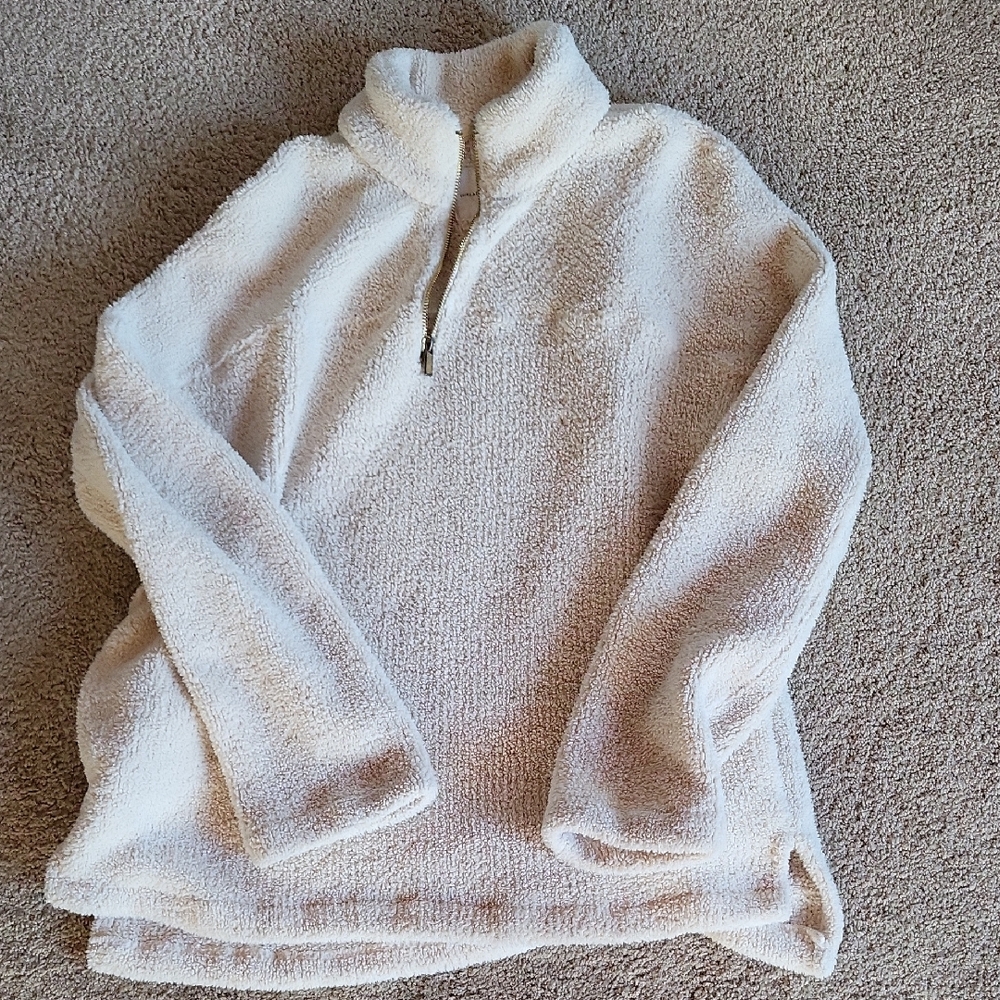 Thread & Supply Cream Fleece Jacket